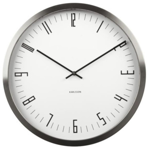 Designové nástěnné hodiny KA5612WH Karlsson 44cm