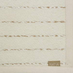 Koberec Rytmi, biely, Rozmery 80x200 cm VM-Carpet