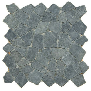OEM D00638 Mozaika Garth z andezitu - čierna / tmavo sivá- obklady 1 m2