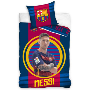 Tip Trade obliečky FC Barcelona Messi, 140 x 200 cm, 70 x 80 cm