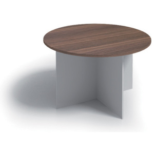 Rokovací stôl 1200 mm, okrúhly, breza