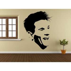 Lionel Messi FC Barcelona - Samolepka na zeď (100x79cm) - Rawe.cz