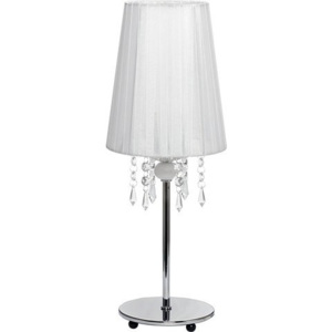 Dizajnová stolná lampa white 10H5263
