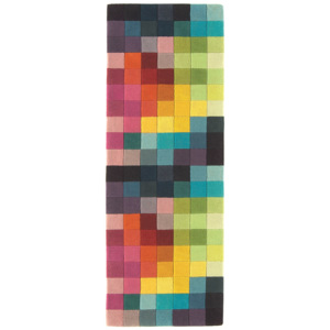 FUNK - viacfarebná koberec 70X200