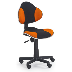 Halmar Detská stolička Flash oranžovo-černá