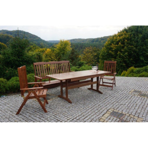 OEM R30156 Zahradní dřevěná lavice ANETA
