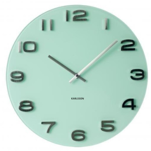 Designové nástěnné hodiny 5489PG Karlsson 35cm
