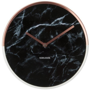 Designové nástěnné hodiny 5605BK Karlsson 30cm