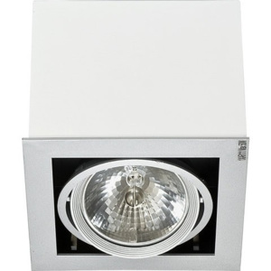 Moderné stropné bodové svietidlo Box white Aj 10H5305