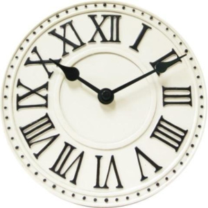 Designové nástěnné hodiny 5187wi Nextime v aglickém retro stylu 17cm