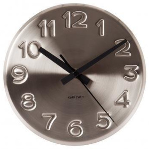 Designové nástěnné hodiny 5477ST Karlsson 19cm