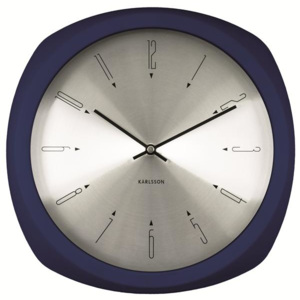Designové nástěnné hodiny 5626BL Karlsson 31cm