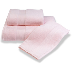 Soft Cotton Osuška PRETTY 85x150 cm. Krásne mäkké na pokožke a vysoko absorpčné, také sú vlastnosti froté osušiek PRETTY zo 100% česanej bavlny. Ružov
