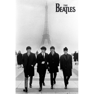 Plagát, Obraz - Beatles - in paris, (61 x 91,5 cm)