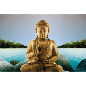 Plagát, Obraz - Zen - Buddha, (91,5 x 61 cm)