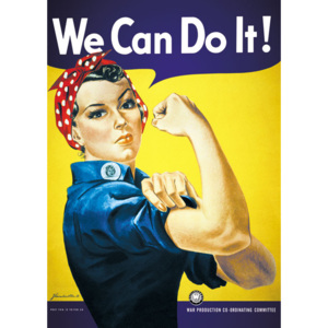 Plagát, Obraz - We can do it !, (61 x 91,5 cm)