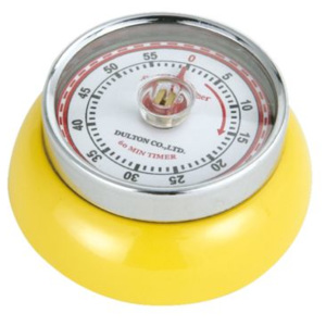 Kuchynská magnetická minútka Speed žltá
