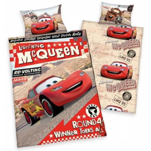 Herding Obliečky pre bábätká Cars (Auta) Lightning McQueen 135x100,40x60