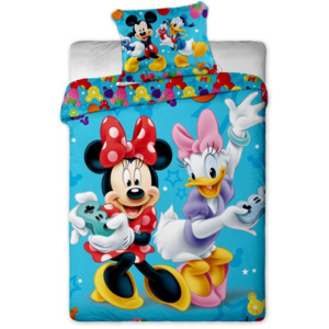 Bavlnený obliečok Mickey and Minnie games