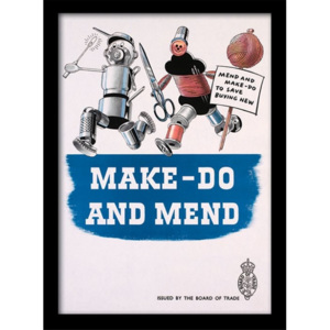 Rámovaný Obraz - IWM - Make Do & Mend