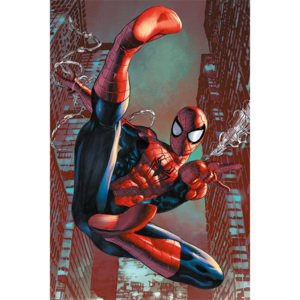 Plagát, Obraz - Spider-Man - Web Sling, (61 x 91,5 cm)