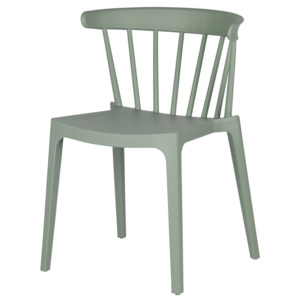 Zelená jedálenská stolička De Eekhoorn Bliss