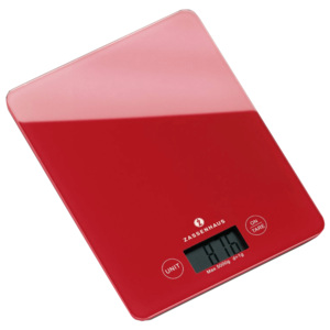 Kuchynská váha Balance Zassenhaus XL červená do 15 kg