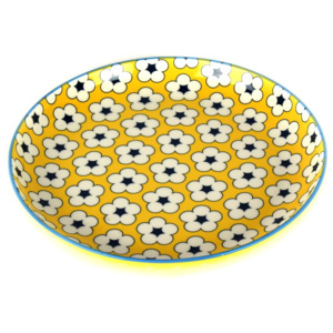 Dezertný tanier Cotton Bud žltý 18,5 cm