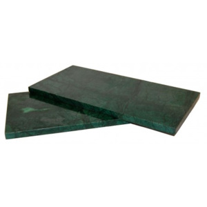 Industrial style, Krájacia doska zo zeleného mramoru - veľká 1,5x40x20cm (1095)