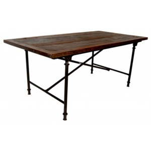 Industrial style, Exkluzívny jedálensky stôl 75x183x93cm (933)