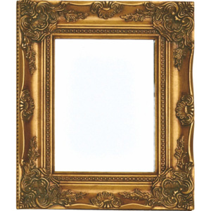 Zrkadlo CAYENNE 32x27 cm - zlatá