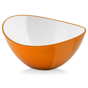 Oranžová šalátová misa Vialli Design, 25 cm