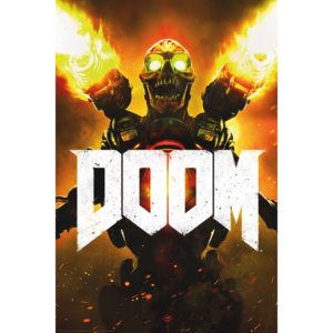 Plagát, Obraz - Doom - Key Art, (61 x 91,5 cm)