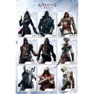 Plagát, Obraz - Assassin's Creed Compilation, (61 x 91,5 cm)