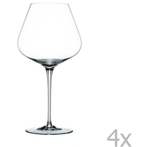 Sada 4 pohárov na červené víno z krištáľového skla Nachtmann Vinova Balloon, 840 ml