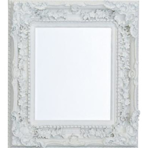 Zrkadlo ELLIS 93x83 cm - biela,strieborná