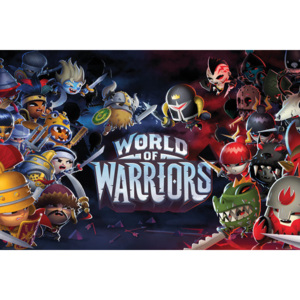 Plagát, Obraz - World of Warriors - Characters, (91,5 x 61 cm)