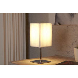 Stolná lampa DECRUX - biela