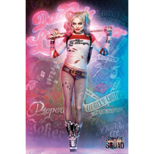 Plagát, Obraz - Jednotka samovrahov - Harley Quinn Stand, (61 x 91,5 cm)