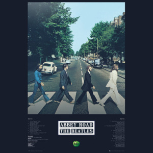 Plagát, Obraz - Beatles - Abbey Road Tracks, (61 x 91,5 cm)