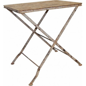 Industrial style, Skladací kávový stolík 64x65x50cm (353)