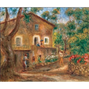 Reprodukcia, Obraz - The Collette House in Cagnes, 1912, Pierre-Auguste Renoir, (80 x 60 cm)