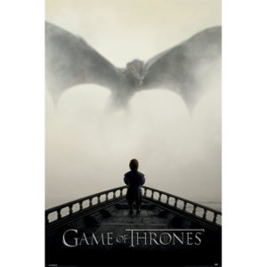 Plagát, Obraz - Game of Thrones - Lion and Dragon, (61 x 91,5 cm)