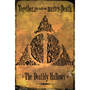 Plagát, Obraz - Harry Potter - Deathly Hallows, (61 x 91,5 cm)