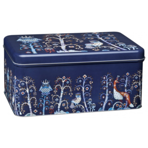 Plechový box Taika, modrý Iittala