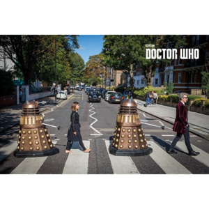 Plagát, Obraz - Doctor Who - Abbey Road, (91,5 x 61 cm)