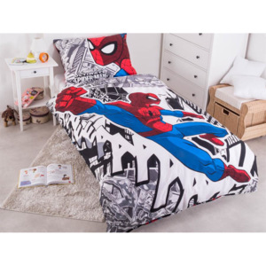 Faro Obliečky Spiderman komix bavlna 140x200 70x90