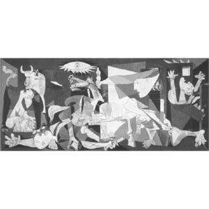 Reprodukcia, Obraz - Guernica, Pablo Picasso, (140 x 70 cm)