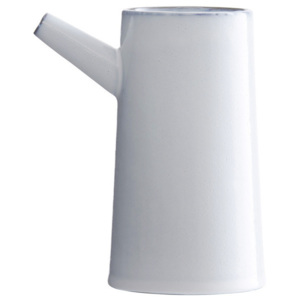 Biela váza House Doctor Tube, 17 cm