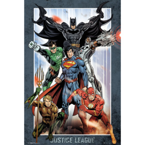 Plagát, Obraz - DC Comics - Justice League Group, (61 x 91,5 cm)
